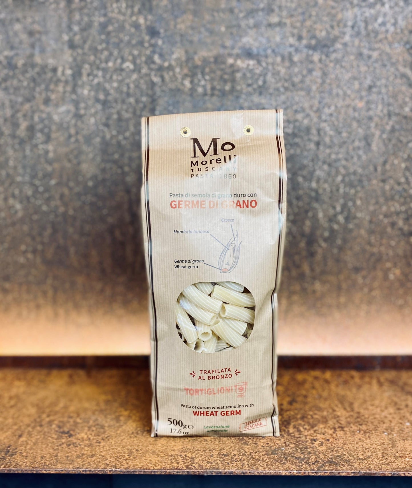 Pastificio Morelli Wheat Germ Tortiglioni 500g