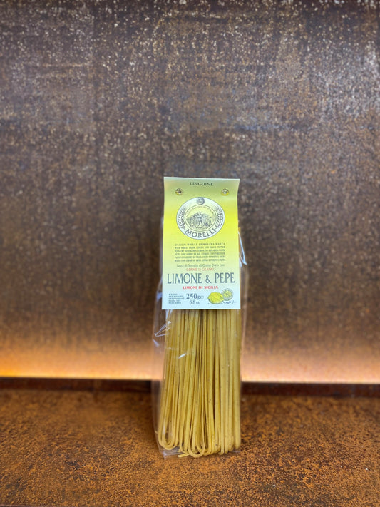 Pastificio Morelli Lemon and Pepper Linguine 250g